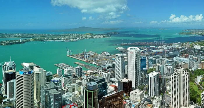 views of Auckland city