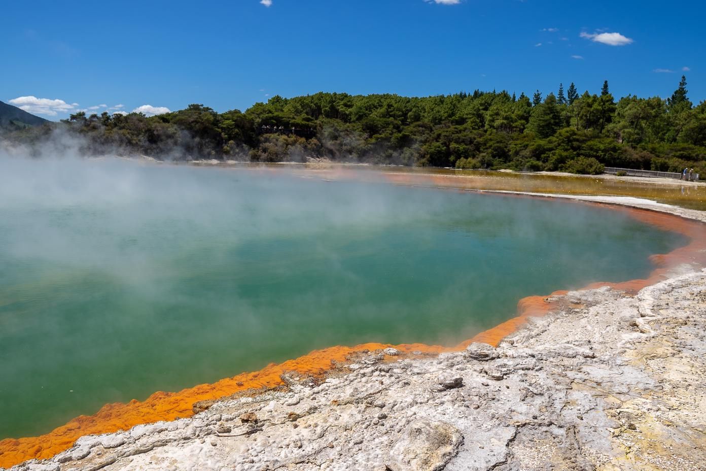 The best geothermal park in Rotorua - Champagne Pool at Wai-O-Tapu
