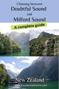 Doubtful Sound vs Milford Sound - a guide to choosing the best tour of New Zealand's premier tourist attraction. We did both tours, so this is our honest review on which sound to see and which cruises to take #newzealand #travel #milfordsound