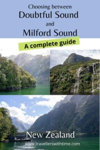 Doubtful Sound vs Milford Sound - a guide to choosing the best tour of New Zealand's premier tourist attraction. We did both tours, so this is our honest review on which  sound to see and which cruises to take #newzealand #travel #milfordsound