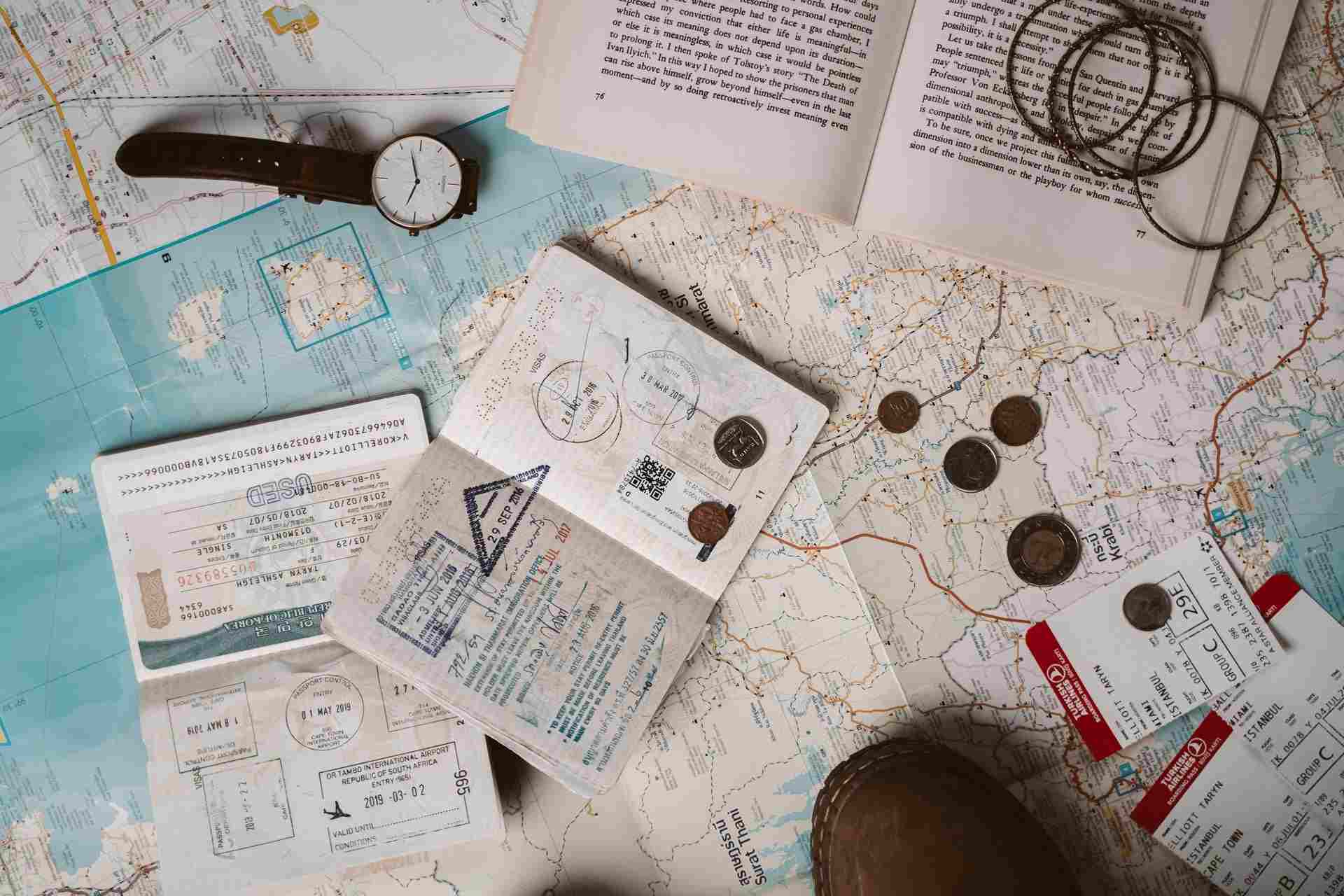 Passports and Visas for Europe in a campervan