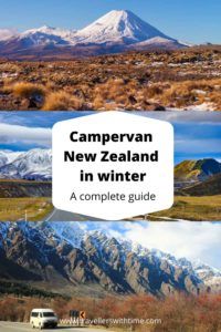 A complete guide to campervan travel in New Zealand in winter. Covering the pro's and con's of winter campervanning, how to find a camper, what to pack and where to go in winter. #newzealand #campervan #travel #winter