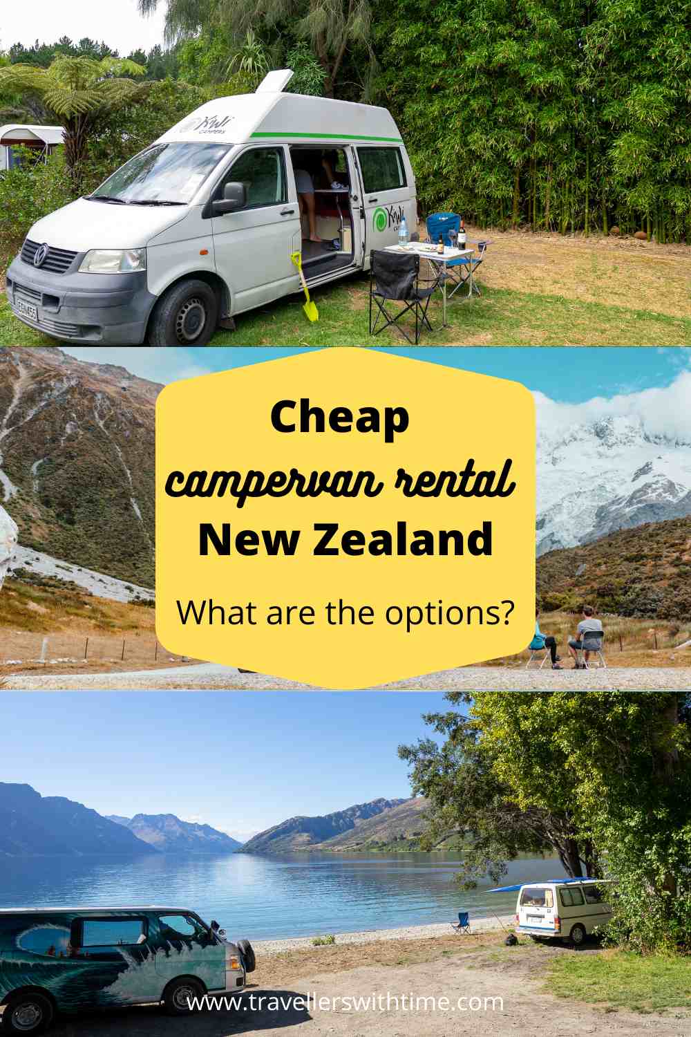 Cheap campervan hire New Zealand What are my options?