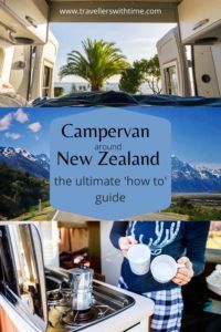 A complete 'how to' guide about the practicalities of planning a New Zealand campervan road trip. From hiring a camper to finding places to stay, staying in contact and how to empty your toilet! #newzealand #campervan #motorhome #travel #roadtrips #travellerswithtime