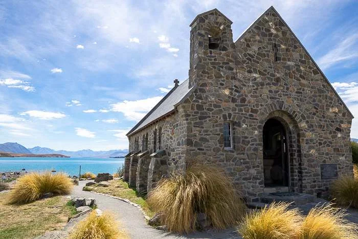 Church of the Good Shephard, Lake Tekapo, self drive tour from Christchurch